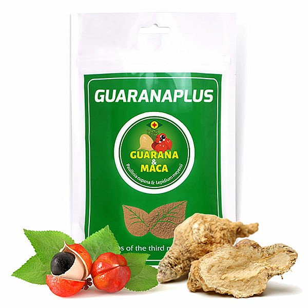 GUARANAPLUS Guarana + Maca prášek XL 600g